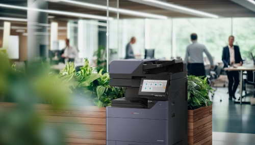 Kyocera printer in workplace settng